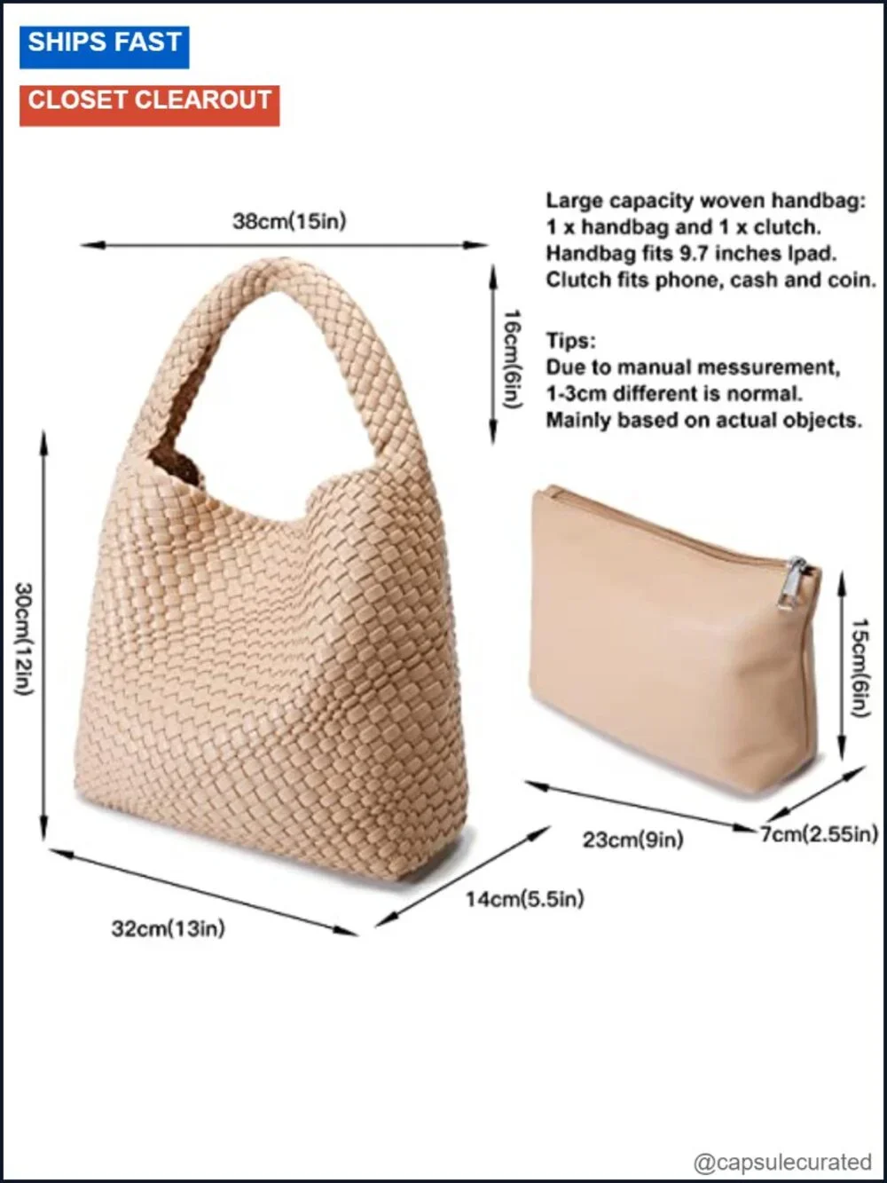 Vegan Leather Hobo Bag Top-Handle Shoulder Tote Handbag Soft Faux Leather Purse